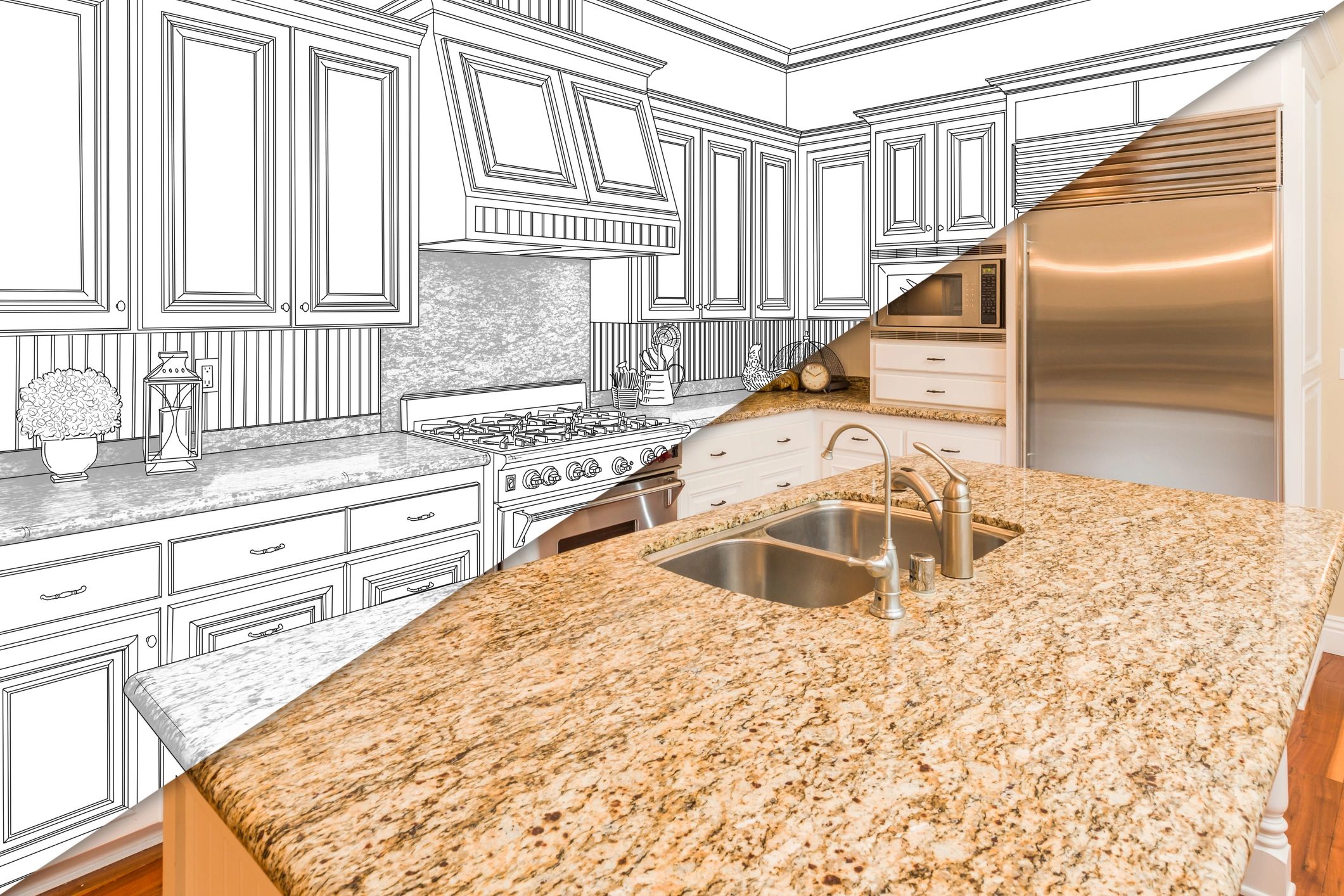 Kitchen design concept to reality